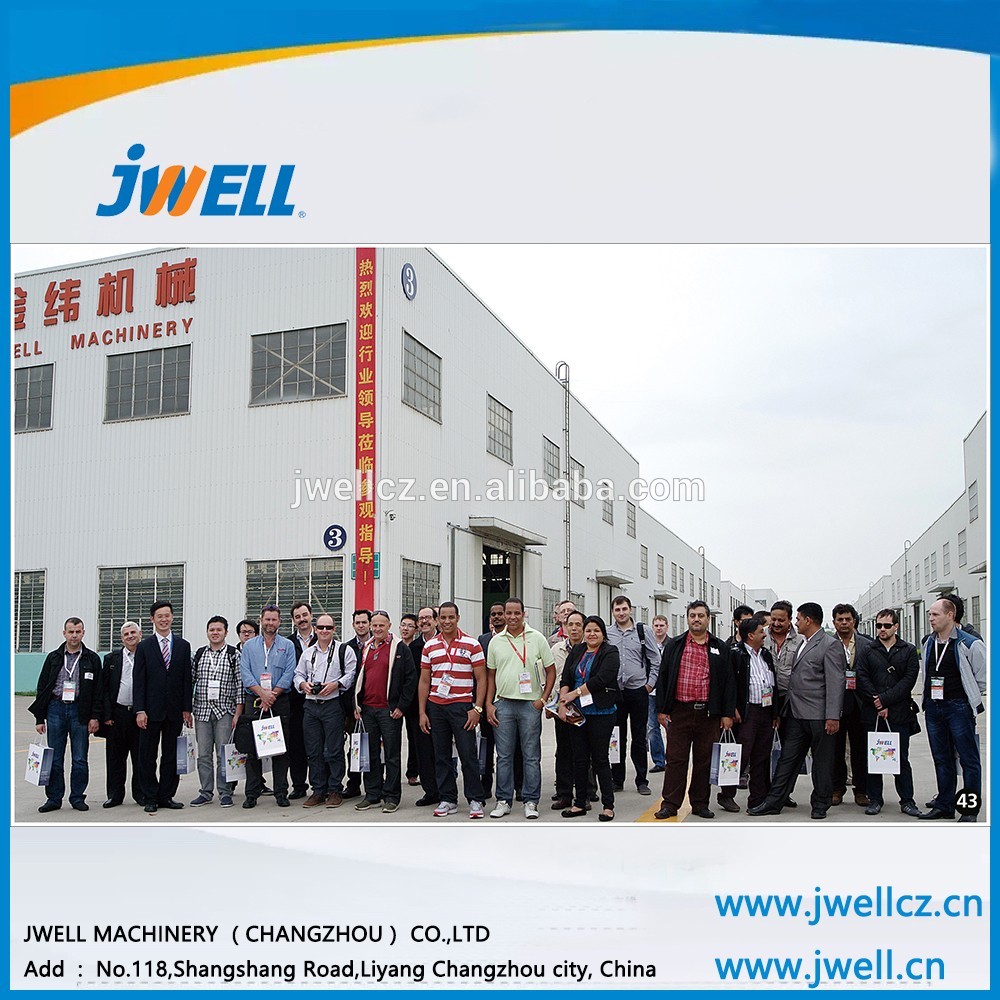Jwell high efficiency window cover lines PVC profile extrusion line