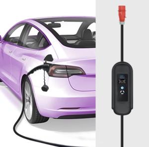 China Level 2 32A Black Domestic Home EV Charger J1772 Home Charging Station wholesale