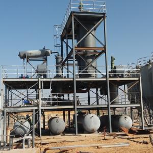 China vacuum distillation used motor oil recycling machine/equipment-2000L/H wholesale