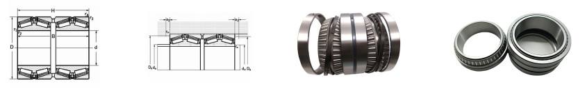 USA Market 37248WF/DPICS130 Tapered Roller Bearing 240*338*248 mm High Load Carrying Capacity