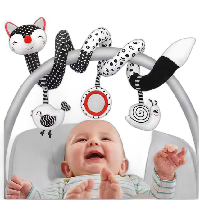 Other Educational Toys for Unisex Spiral Car Seat Stroller Activity Toy Fox Toys