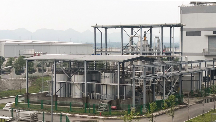 Automatic Chemical Plant Equipment Metallic Wiped Film Evaporator