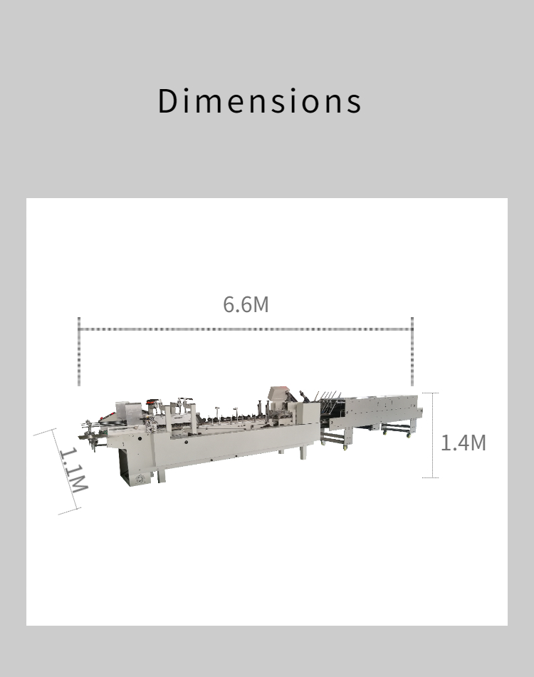 Fully Automatic Gluing Machine CQT-650A The Ultimate Solution for Commodity Packaging