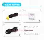 Ouchuangbo Waterproof Night Vision Toyota Land Cruiser camera S/N ratio 48dB OCB