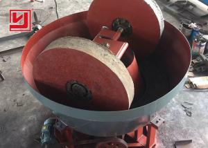 China Gold Ore Dressing Equipment Wet Pan Mill Biomass Pellet Barite Grinding wholesale