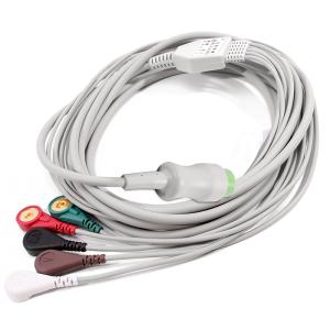 China Mindray T5 T6 T8 ECG EKG Cable 12 Pins wholesale