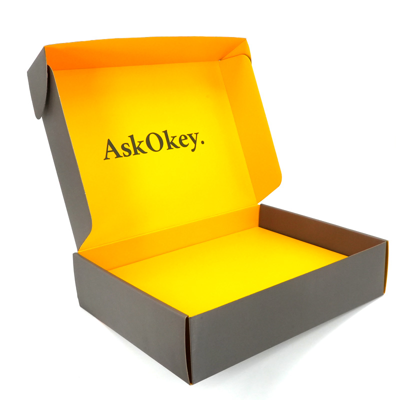 SA8000 Certified Coloured Cardboard Boxes Custom Printed Corrugated Shipping Boxes