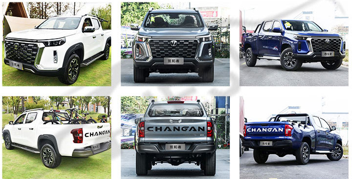 Changan 2.0T Gasoline Car Pickup Made Front Window Electric Anti-pinch One key lifting