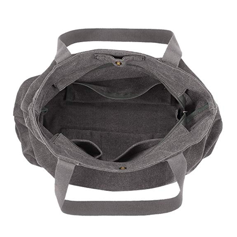 Casual One Strap Tote Bag Zipper Closure Medium Size Sturdy Fashionable