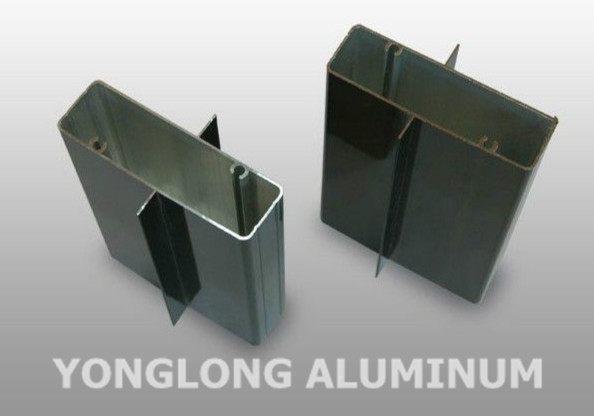 1.4 Thickness Aluminium Wardrobe Door Extrusions T6 Annealing Treatment