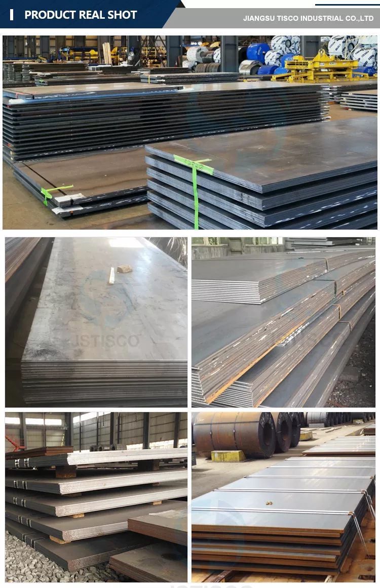 display of carbon steel plate