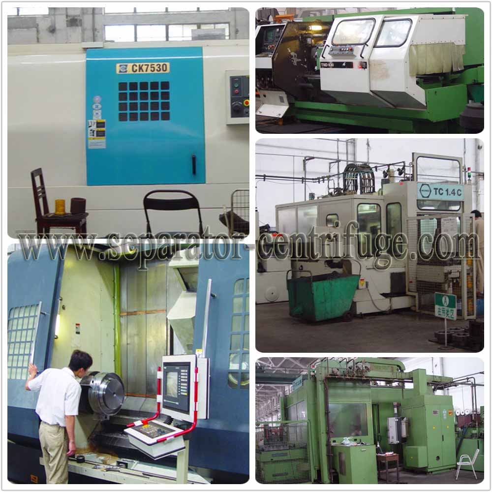 High Speed Continuous Waste Oil Treatment Disc Stack Centrifuges