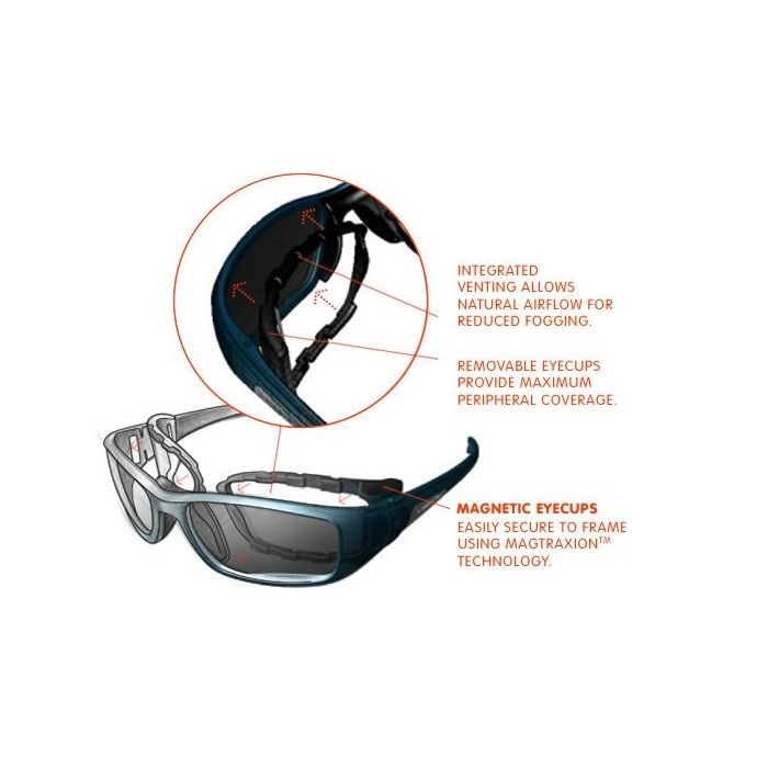 Hypoallergenic Mountaineering Sunglasses Soft Narrow Rectangular Eyeshape