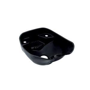 China Black Ceramic shampoo bowl wash basin for beauty wholesale