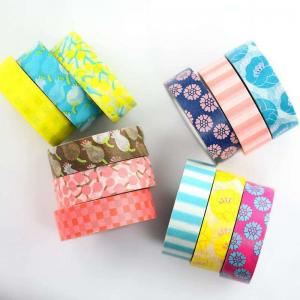 China Hot sale Custom printed washi tape, Customized printing washi tape wholesale