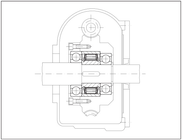 FXN31-17/60 Internal Freewheels 1 Way Sprag Backstop Clutch