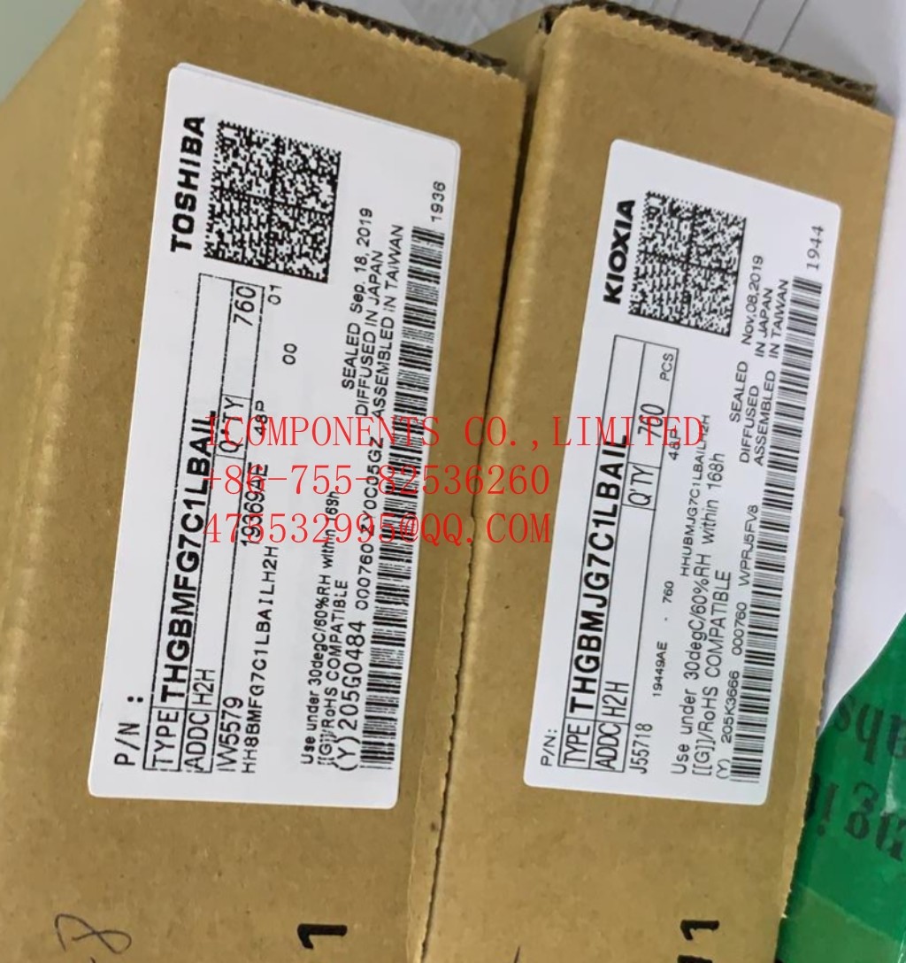 THGBMJG7C1LBAIL TOSHIBA 16GB NAND 15NM EMBEDDED MULTIMEDIA CHIP (EEPROM) (ALT: THGBMJG7C1LBAIL)