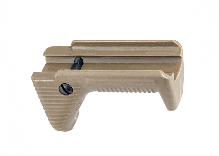 Tan Color Angled Hand Grip Streamlined Body Made From Durable Polymer Material