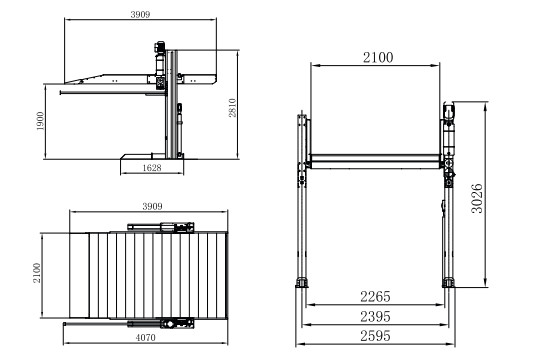 TP232 Heavy Duty Two Post Car Lift For Garages Workshops And Commercial Parking