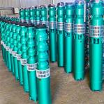 100% Copper Wire Motor Residential Deep Well Pump With Inlet Diameter 50-500mm