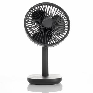 China Small Rechargeable Table Fans PP 4000mAh Battery Operated Desk Fans wholesale
