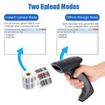 1D 2D High Resolution Barcode Scanner Wireless For Stores Supermarket