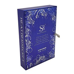 China Face Mask Flip Packaging Box Printing Luxury Homemade Paper Boxes Custom Logo wholesale