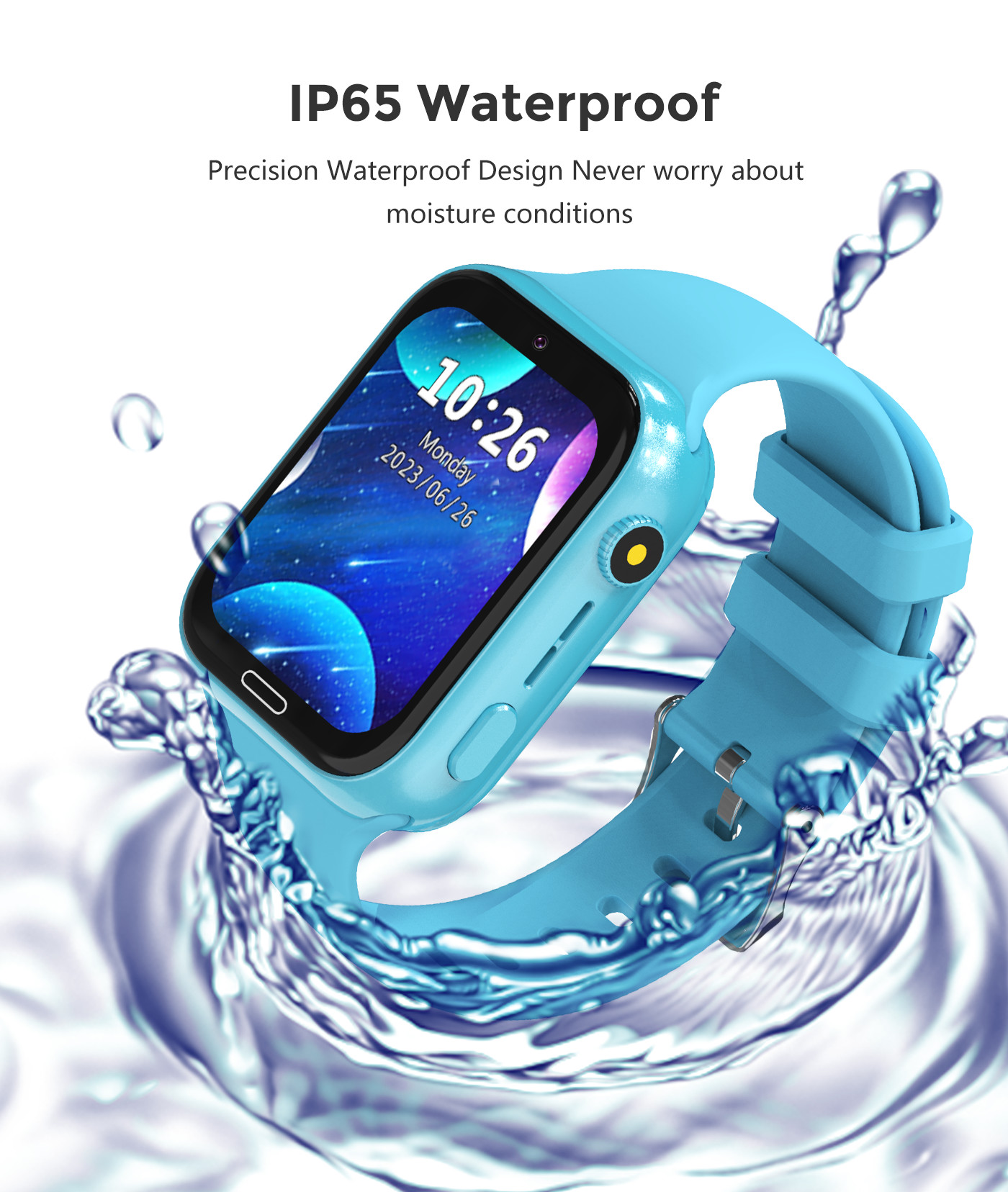 240x280 Video Calling Childrens Waterproof Smart Watch Gps Tracker LT34