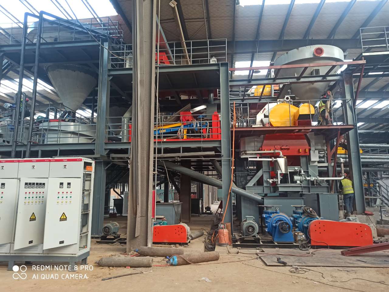 Grinding Ore Silica Sand Processing Machine for Glass Grade Materials Production
