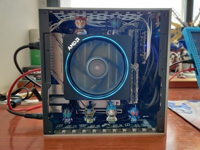 200mm Length 85mm Width Mini CPU Cabinet With 2 USB3.0