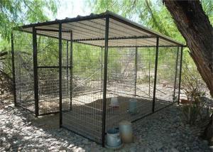 China Animal Dog Cage Carrier Kennel Sale Large Kennels Outdoor Iron Fence wholesale