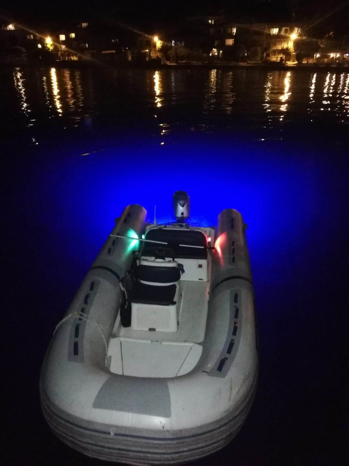 12V IP68 60W RGB 1537Lm Underwater LED Boat Lights