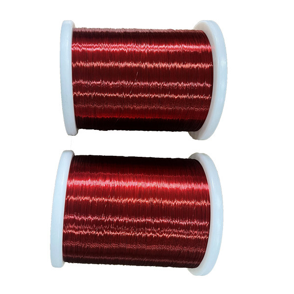 PEWH Overcoat Polyimide Enameled Copper Wire For High Thermal Solderable Applications Temperature Grade 0.50mm-1.00mm