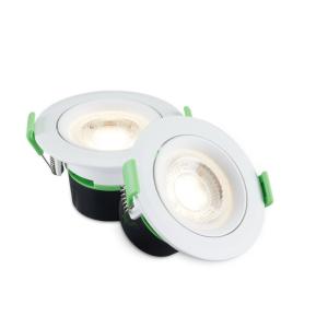 China IP44 SMD 6W Dimmable LED Downlights 220V-240V Tiltable Waterproof wholesale