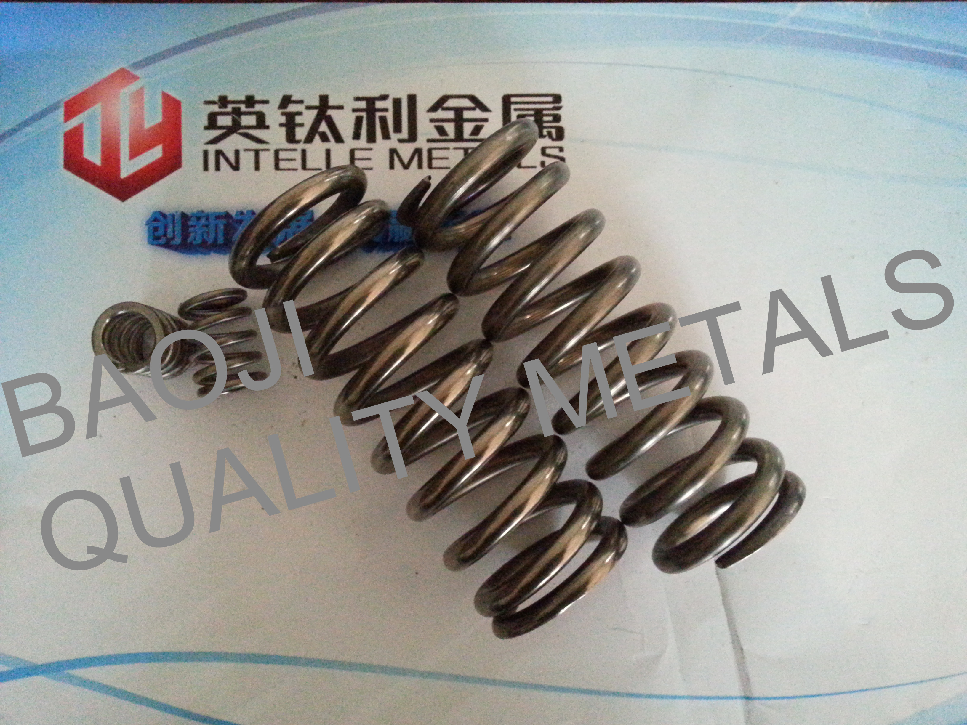 TC4 Gr5 Titanium Machined Parts Spring Wire ODM For Marine Engineering
