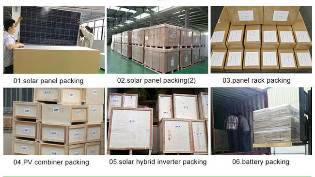 2KW Green Energy Off Grid Solar Power System Monocrystalline Silicon