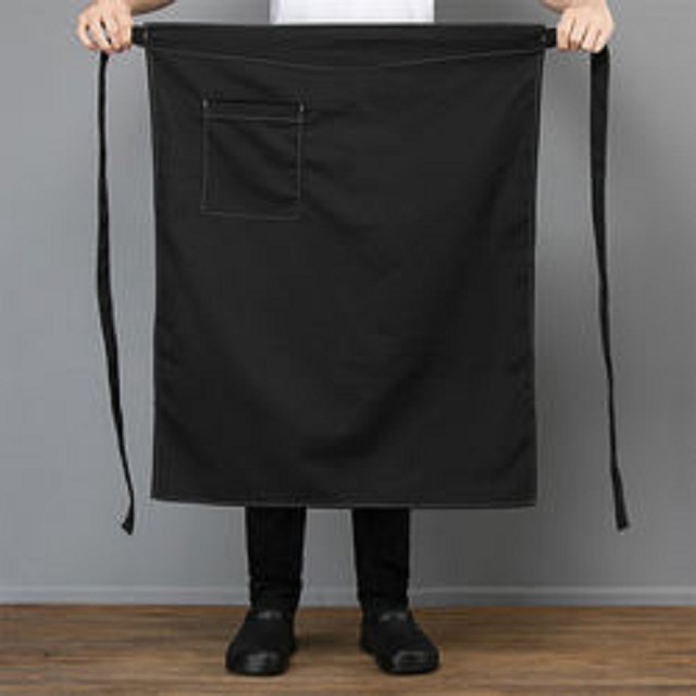 manufacture custom print and embroider logo apron high quality durable water repellent washable apron