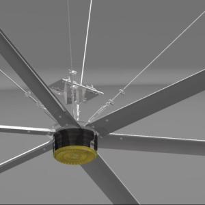 China Overhead Extra Large Commercial Ceiling Fans For Low Ceilings wholesale