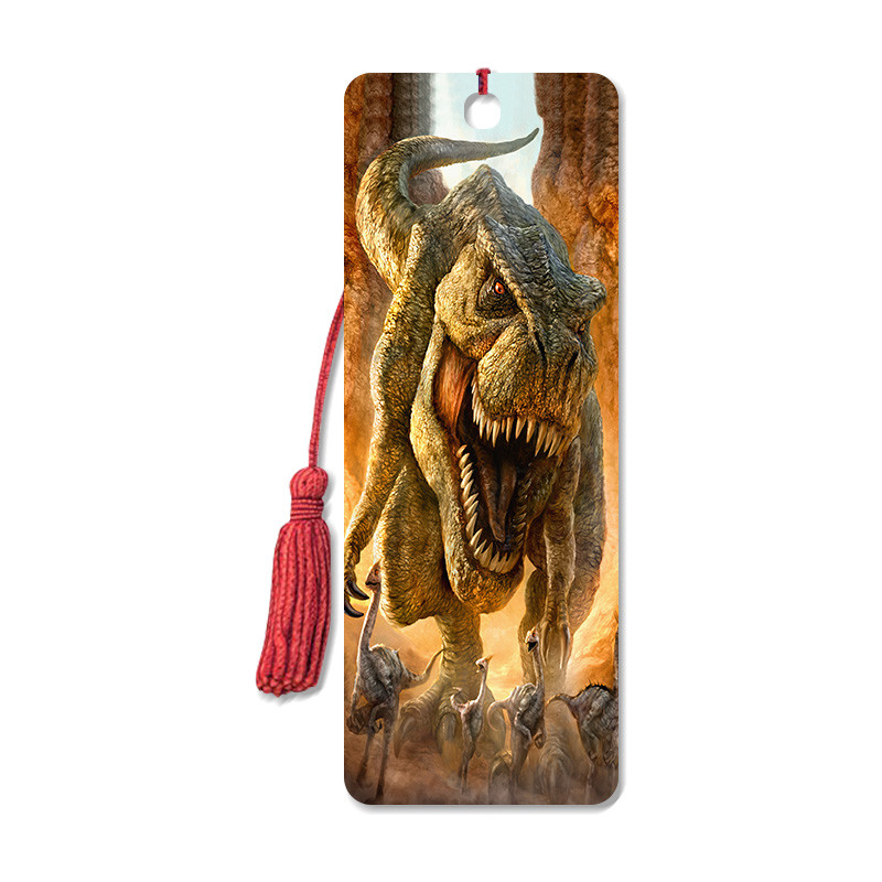 Unique Lenticular 3D Animal Bookmarks With Tassel For Gifts And Souvenirs