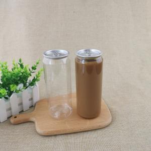 China Empty Customized Logo 52MM 28g 16 Oz Plastic Juice Bottles wholesale