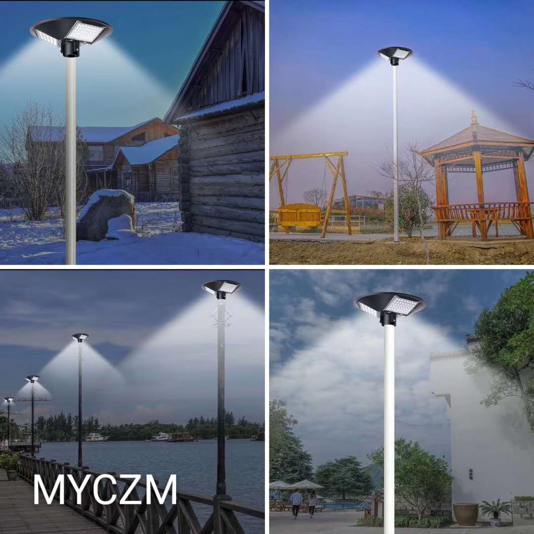Chinese factory Led outdoor lighting solar power Light control + body induction solar light for street lighting