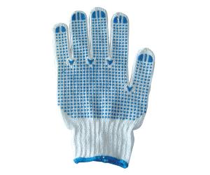 China Customized Heavy Duty Cotton Gloves 21cm-26cm Pvc Dotted Cotton Hand Gloves wholesale