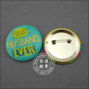 China tin badges package paper printing badge MK11 wholesale