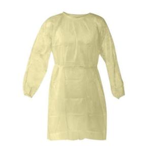 China 20gsm Disposable Isolation Gowns Non Woven With Elastic Cuffs wholesale
