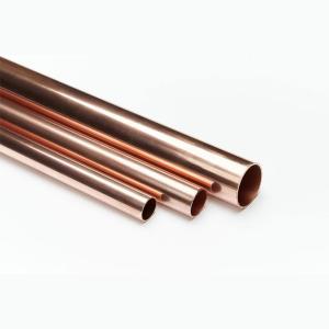 China Water Tube Copper Pipe Customized For Oil / Gas Transportation System wholesale
