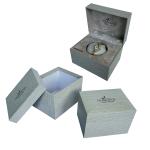 Wooden Texture Wrist Watch Packaging Boxe Pillow Box Packaging Antique Watch