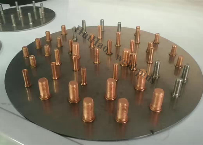 M3-M10 Metal Stud Welding Pins , Steel CD Weld Studs Welded Thin Gauge Materials Plate