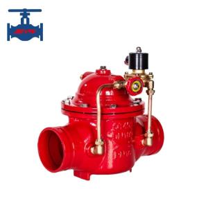 China Hydraulic Ductile Iron Solenoid Valve Guiding Electric Flow Control Valve wholesale
