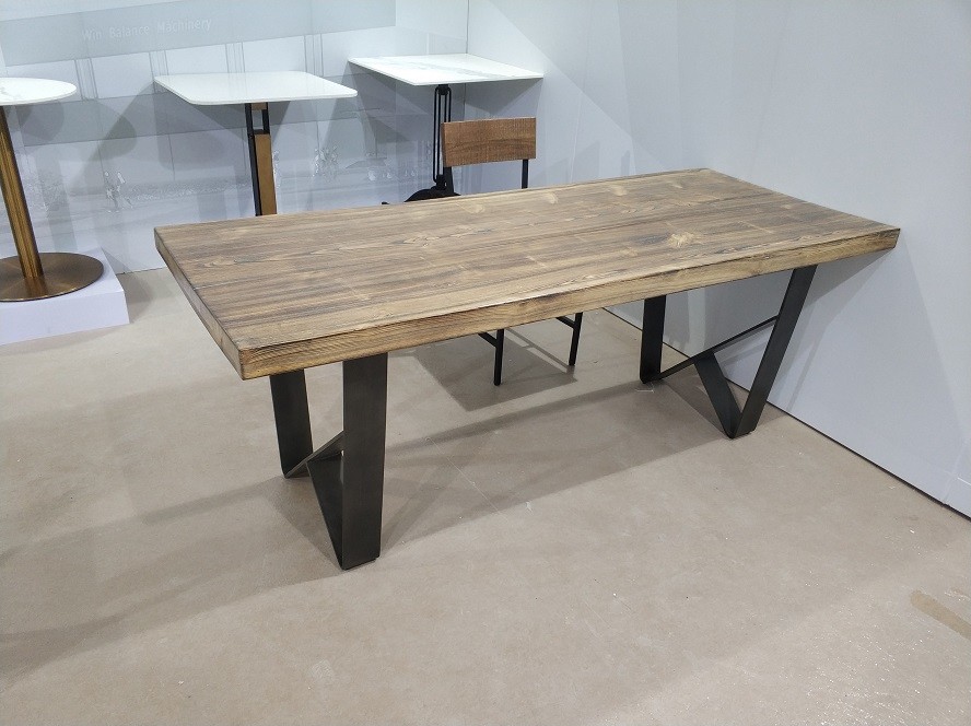 Bistro Table base Steel Table Frame Industrial Table support Sturdy Dining table leg