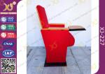 Red Fabric Auditorium Hall Theatre Seating Living Room Furniture